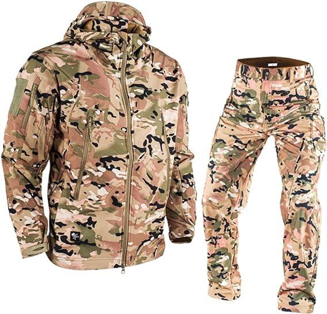 Костюм тактический софтшелл Softshell Han Wild multicam (мультикам) 5XL - изображение 1