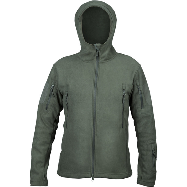 Кофта тактическая флисовая флиска куртка с капюшоном S.archon olive Размер L - изображение 2