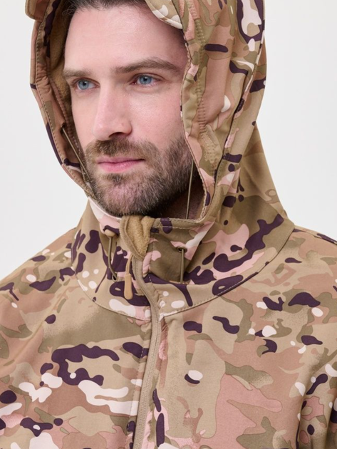 Костюм тактический софтшелл Softshell V2 multicam (мультикам) Размер 4ХL - Фото 4 Костюм тактический софтшелл Softshell V2 multicam (мультикам) Размер 4ХL - изображение 4
