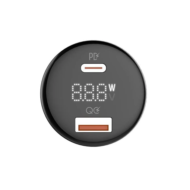 Автомобильное зарядное устройство ColorWay Power Delivery Port PPS USB (USB-A + USB-C, 100W) PD, QC Black (CW-CHA044PD-BK) - Фото 8 Автомобильное зарядное устройство ColorWay Power Delivery Port PPS USB (USB-A + USB-C, 100W) PD, QC Black (CW-CHA044PD-BK) - изображение 8