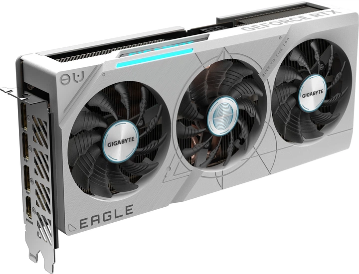 Видеокарта GIGABYTE GeForce RTX 4070 Ti SUPER EAGLE OC ICE 16G (GV