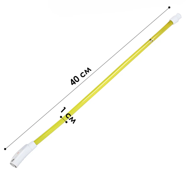 Світлодіодний LED нашийник Lesko L-18 Yellow S для собак і котів USB водовідштовхуючий, що світиться - зображення 5
