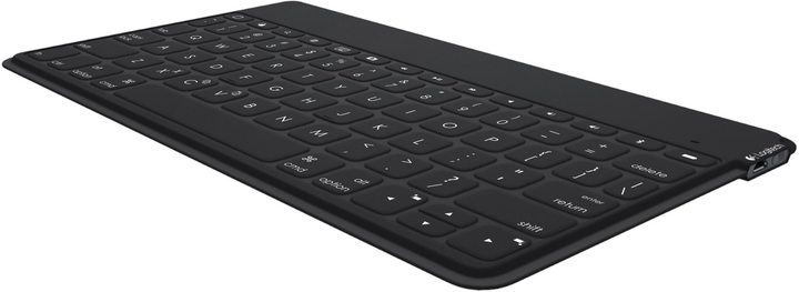 Клавіатура бездротова Logitech Keys-To-Go для iPhone iPad Apple TV Nordic Layout Black (920-006709) - зображення 2