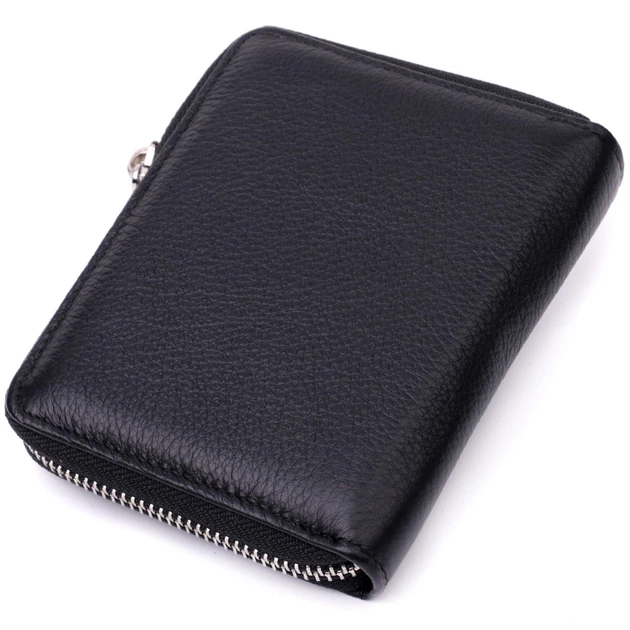 Женский отменный кошелек из натуральной кожи ST Leather 22449 Черный - изображение 2