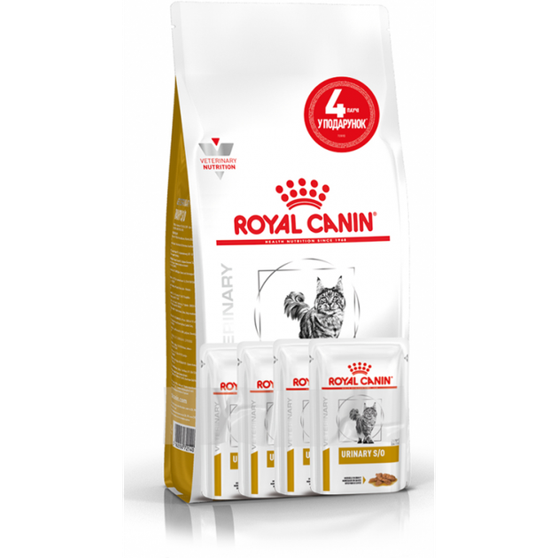 Корм Royal Canin Urinary SO диета при мочекаменной болезни для кошек 1 ...