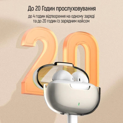 Навушники ColorWay Slim TWS-2 Earbuds White (CW-TWS2WT) - Фото 7 Навушники ColorWay Slim TWS-2 Earbuds White (CW-TWS2WT) - зображення 7