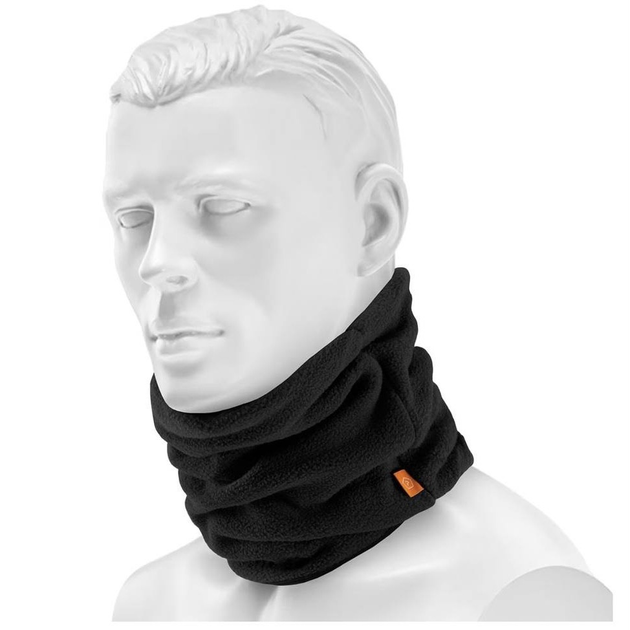 Зимний шарф бафф Pentagon Winter Neck на шею флисовый черный - изображение 2
