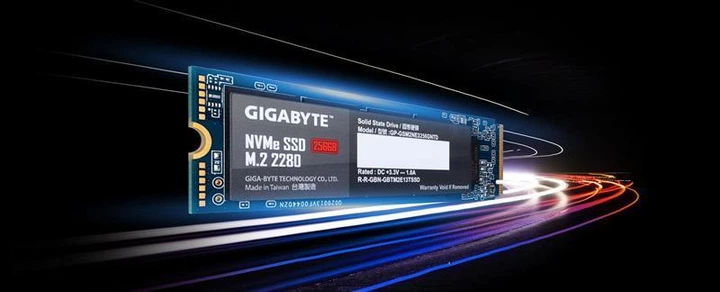 Накопичувач SSD 256GB Gigabyte M.2 PCIe NVMe 3.0 x4 NAND TLC (GP-GSM2NE3256GNTD) - изображение 6