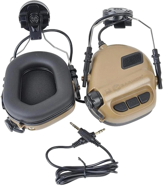 Активні захисні навушники Earmor M31H MOD3 (CB) Coyote Brown (EM-M31H-Mod3-CB) - зображення 1