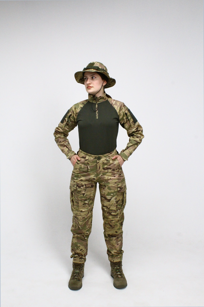 Літня жіноча військова форма KRPK мультикам XL розмір - изображение 1