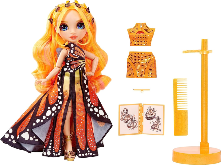 Lalka z akcesoriami Mga Rainbow High Fantastic Fashion Doll Orange 33 cm (0035051587330) - obraz 2