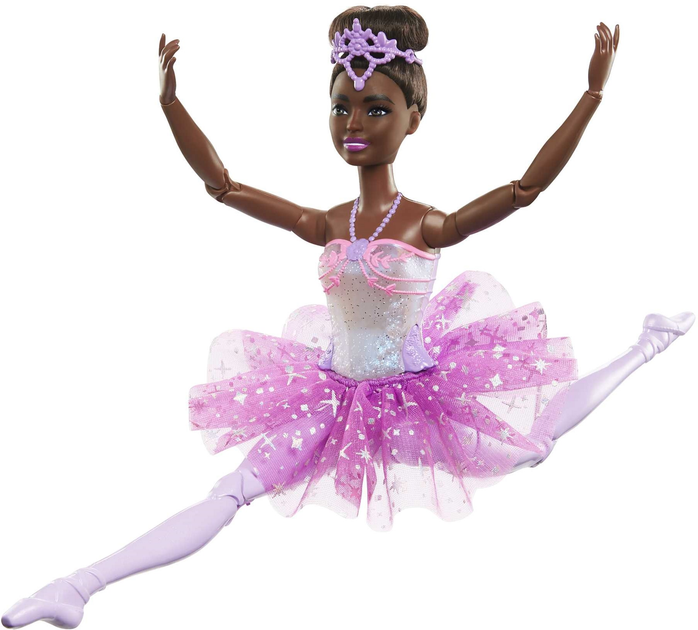 Lalka Mattel Barbie Dreamtopia Baletnica Magiczne światełka Brunetka 32 cm (0194735112043) - obraz 3