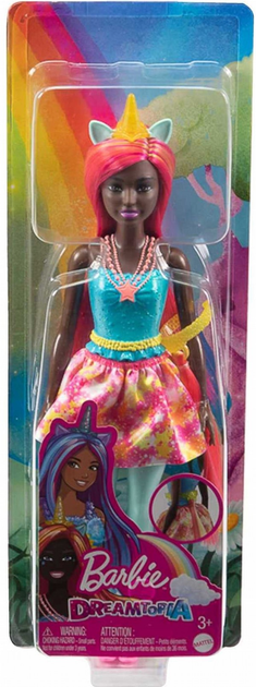 Лялька Mаttel Barbie Dreamtopia Лялька-єдиноріг з рудим волоссям 30 см (0194735055944) - зображення 1