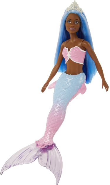 Лялька Mаttel Barbie Dreamtopia Русалонька з синьо-рожевим хвостом 29 см (0194735055814) - зображення 2