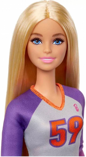 Lalka z akcesoriami Mattel Barbie Made to Move Siatkarka 29 cm (0194735108046) - obraz 4