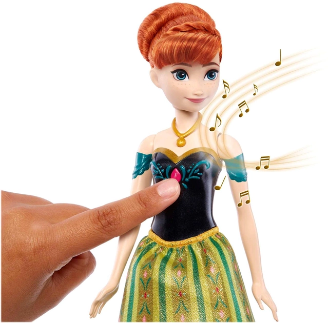 Lalka Mattel Disney Frozen Singing Anna 29 cm (0194735126675) - obraz 2
