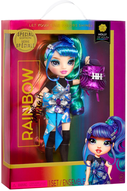 Лялька з аксесуарами Mga Rainbow High Junior Dе Viоs Doll Special Edition 23 см (0035051590439) - зображення 1