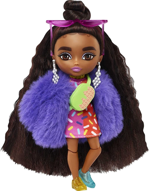 Mini-lalka Mattel Barbie with Brunette Hair 14 cm (0194735055371) - obraz 1