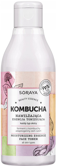 Esencja Soraya Kombucha nawilżająca tonizująca 200 ml (5901045086064) - obraz 1