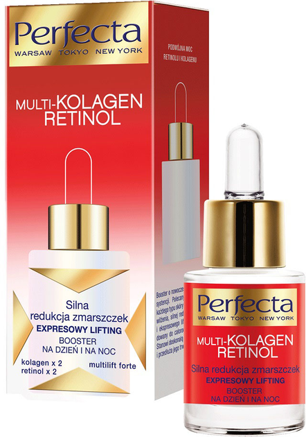 Booster Perfecta Multikolagen Retinol expresowy lifting na dzień i na noc 15 ml (5900525050861) - obraz 1