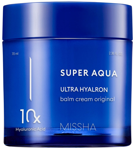 Balsam Missha Super Aqua Ultra Hyalron nawilżający z kompleksem hialuronowym 70 ml (8809747928743) - obraz 1