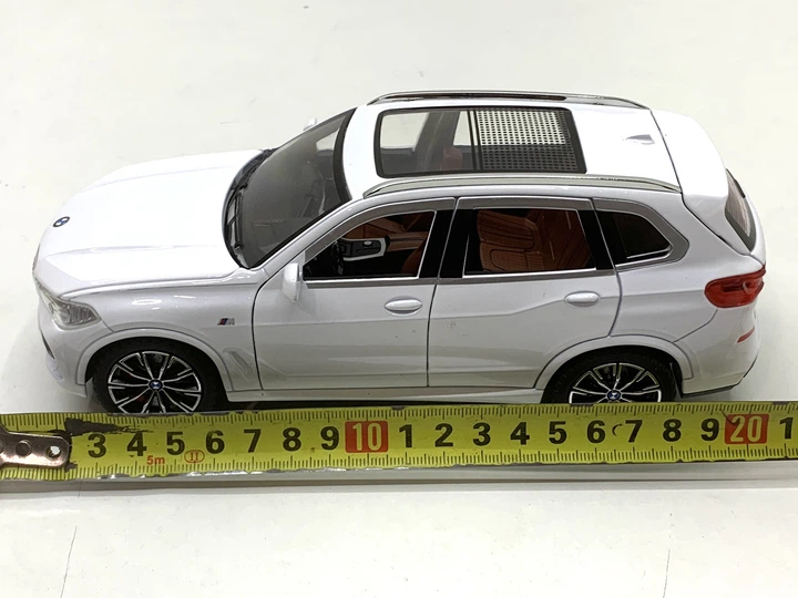 Машина Автосвит BMW Х5 инерционная масштаб 1:24 открываются двери капот багажник 20см Белая (AP-2012) - изображение 5