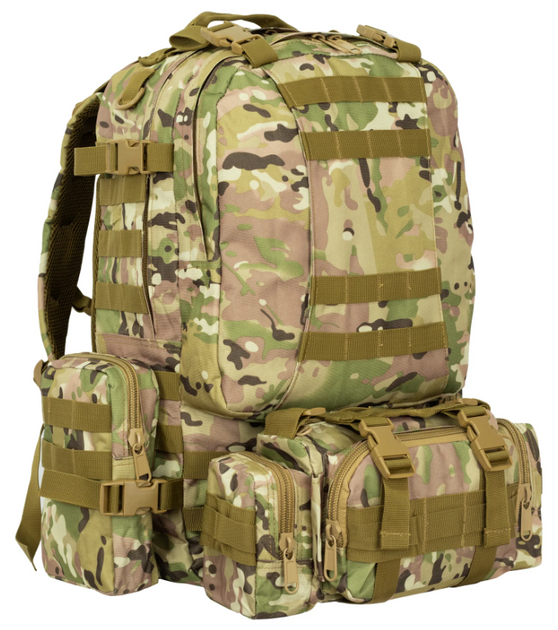 Рюкзак армійський, тактичний, об'єм 55 л. колір мультикам - зображення 1