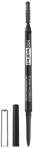 Олівець для брів Pupa Milano High Definition Eyebrow Pencil 004 Extra Dark 0.09 г (8011607271207) - зображення 1