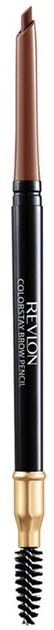 Kredka do brwi Revlon ColorStay Brow Pencil 210 Soft Brown 0.35 g (309977948026) - obraz 1