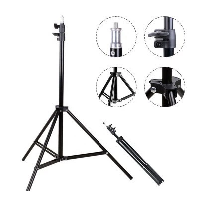 Кольцевая светодиодная лампа LED LJJ-45 Ring Fill Light 45 см, с пультом с штативом 2.1 м - изображение 15