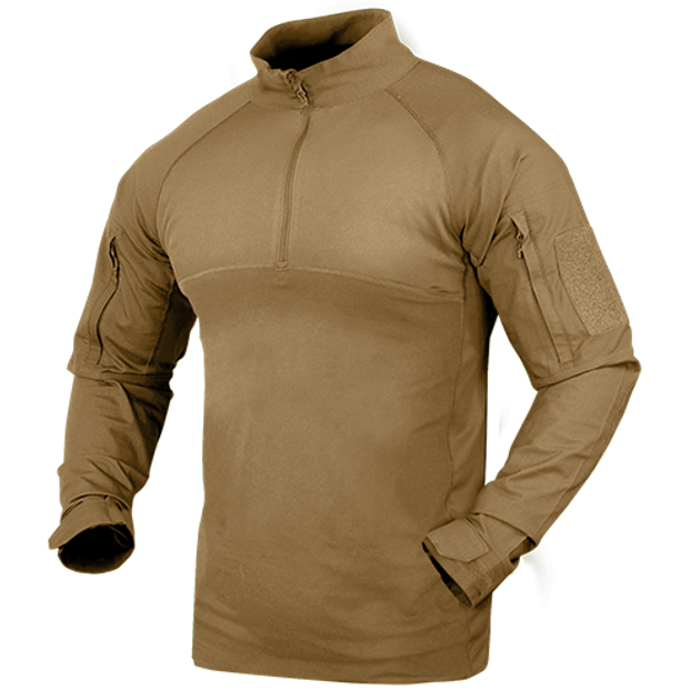 Сорочка Condor Combat Shirt 101065 Small, Тан (Tan) - зображення 1