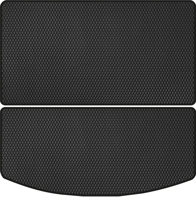 Акція на EVA килимок EVAtech в багажник авто Acura MDX (YD3) 2013-2016 3 покоління SUV USA 2 шт Black від Rozetka