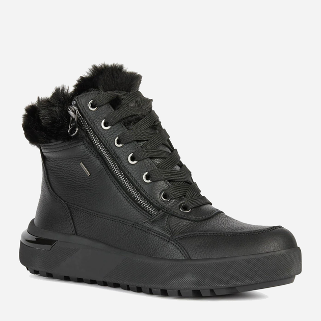 Жіночі зимові черевики низькі Geox D26QSA 00046 C9999 37 Чорні (8050036777799) - зображення 2