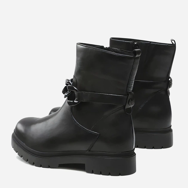 Botki damskie skórzane Caprice 9-25354-29-022 40 Czarne (4064211525796) - obraz 3