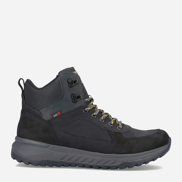 Zimowe buty trekkingowe męskie wysokie wodoodporne RIEKER U0170-00 43 Czarne (4060596806345) - obraz 1