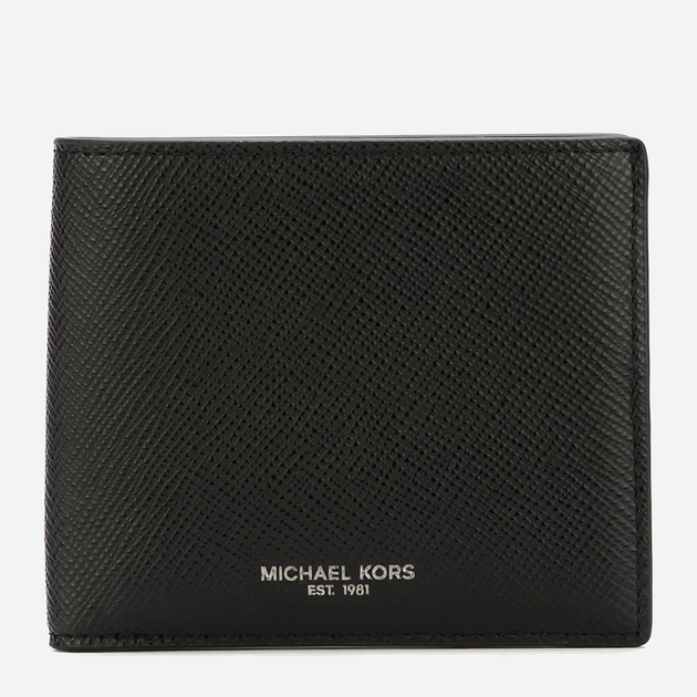 Portfel męski skórzany Michael Kors 39F5LHRF1L-001 Czarny (889154656086) - obraz 1