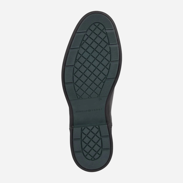 Sztyblety męskie skórzane Tommy Hilfiger FM0FM04183BDS 43 Czarne (8720641623278) - obraz 5