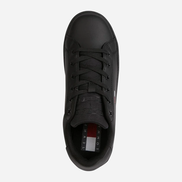 Sneakersy damskie skórzane Tommy Jeans THIEN0EN020430GK 38 Czarne (8720641580045) - obraz 5