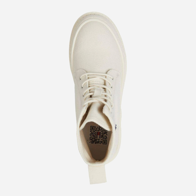 Trapery damskie na obcasie Tommy Jeans THIEN0EN01903AF2 41 Beżowe (8720117805887) - obraz 4