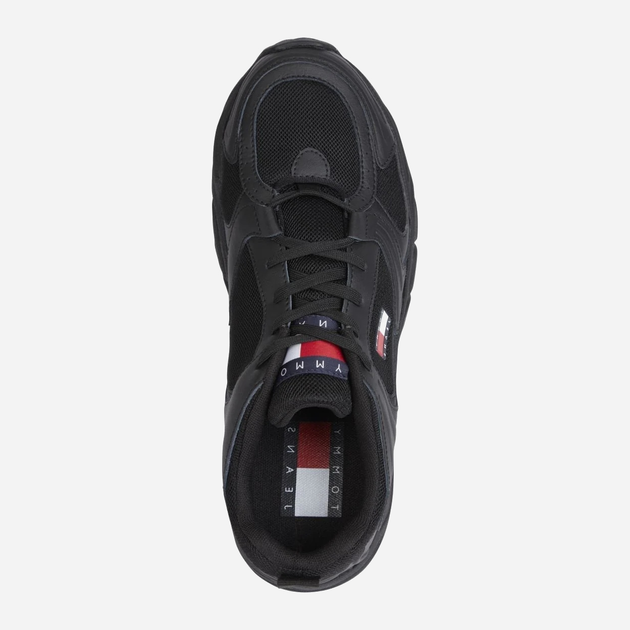 Чоловічі снікери Tommy Jeans THIEM0EM01013BDS 41 Чорні (8720117827742) - зображення 5