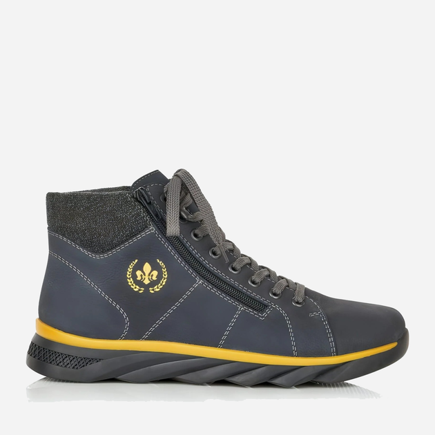 Чоловічі зимові черевики високі RIEKER F1621-14 45 Чорні (4060596560612) - зображення 1