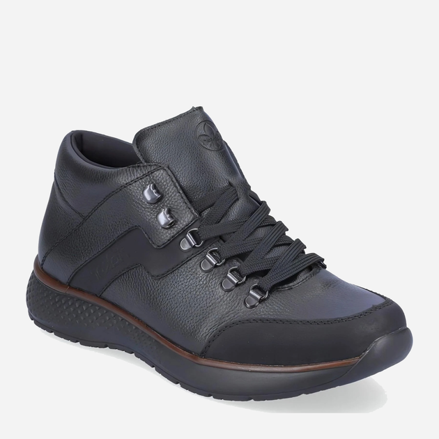 Чоловічі зимові черевики низькі RIEKER B7619-00 42 Чорні (4060596913814) - зображення 2