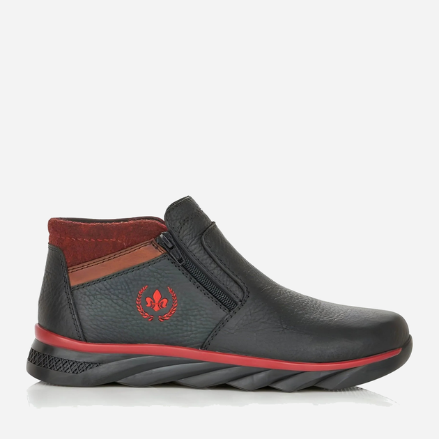Чоловічі зимові черевики високі RIEKER B1682-00 45 Чорні (4060596595164) - зображення 1