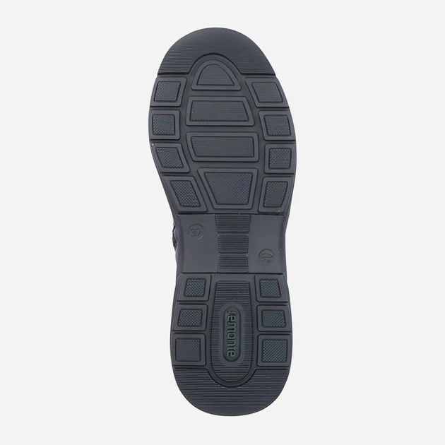 Zimowe botki damskie skórzane Remonte D6681-01 39 Czarne (4060596891426) - obraz 4