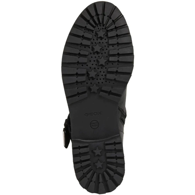 Zimowe botki damskie skórzane Geox D26FTG04643C9999 40 Czarne (8050036772626) - obraz 6