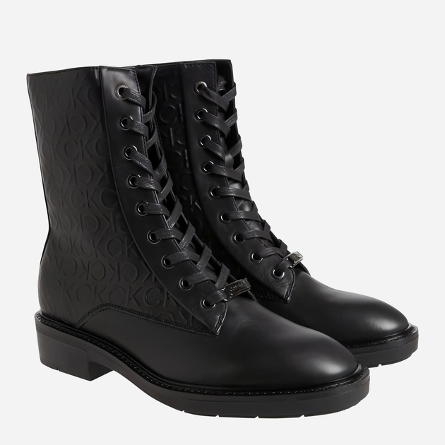 Жіночі черевики високі Calvin Klein HW0HW01292BAX 36 Чорні (8719856637019) - зображення 2