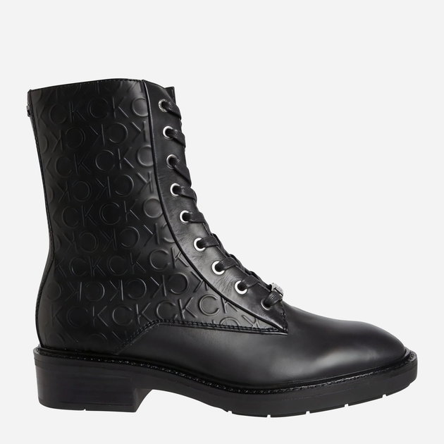 Жіночі черевики високі Calvin Klein HW0HW01292BAX 39 Чорні (8719856637040) - зображення 1