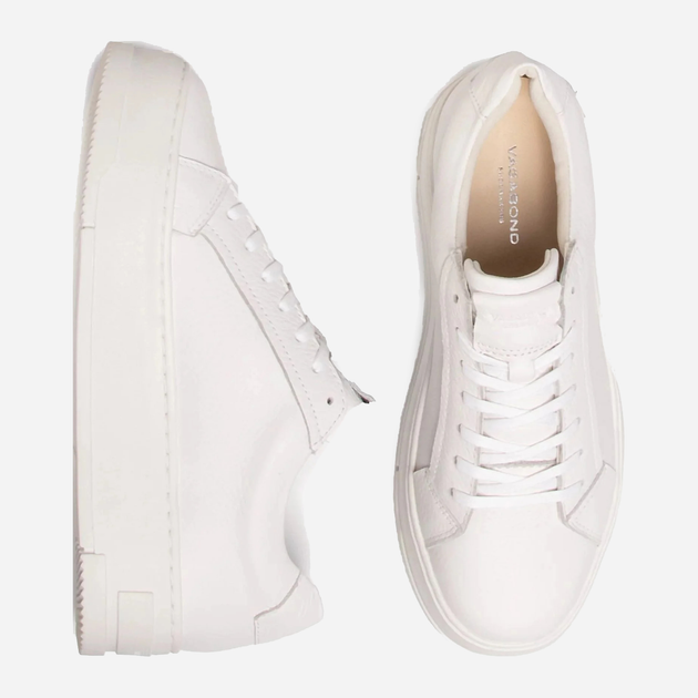 Sneakersy damskie ze skóry naturalnej VAGABOND 4924-001-01 39 Białe (7320562541067) - obraz 4