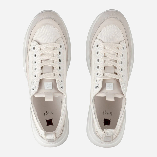 Sneakersy damskie na wysokiej platformie Hogl 3103430-1200 37 Beżowe (9010212714238) - obraz 4