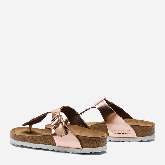 Жіночі в'єтнамки Birkenstock BIR1005049 39 Золотисті (4052605893361) - зображення 3